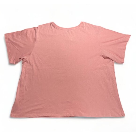 Ban.do "I Did My Best" Pink T-Shirt 3X Crew Neck Short Sleeve Cotton Blend, New - Picture 9 of 9